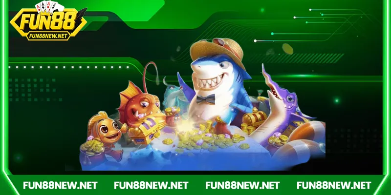 Hệ thống vũ khí và item đa dạng trong bắn cá Fun88